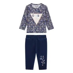 Ensemble t-shirt et pantalon bébé fille Guess image-3