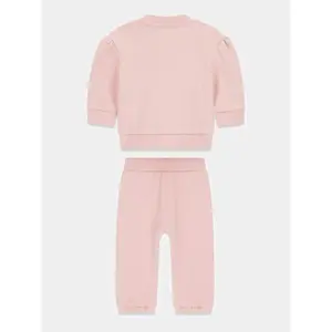 Baby girl zip-up top and trousers set Guess image-2