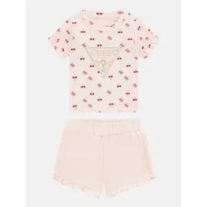 Conjunto de t-shirt e calções para bebés Guess Active image-1