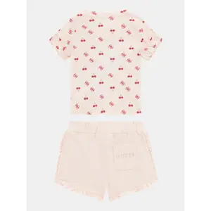 Conjunto de t-shirt e calções para bebés Guess Active image-2