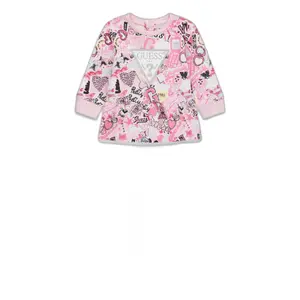 Langarm-Oberteil und Leggings Set für baby Mädchen Guess Active image-0