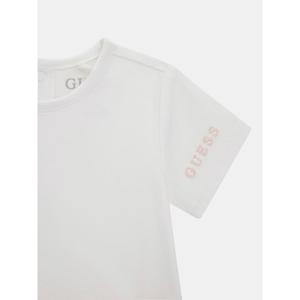 Long sleeve shirt and denim skirt set for baby girl Guess image-3