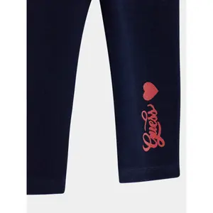 Ensemble t-shirt manches longues et pantalon en jean bébé fille Guess image-6