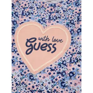 Long-sleeved top and trousers set for baby girl Guess Active image-3