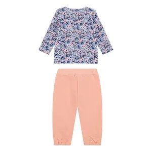 Long-sleeved top and trousers set for baby girl Guess Active image-5