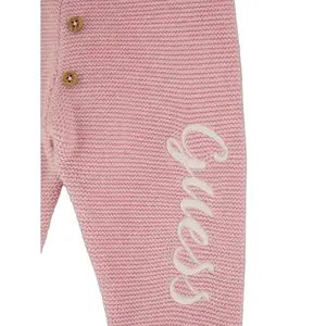 Baby girl knitted jumper and trousers set Guess image-2