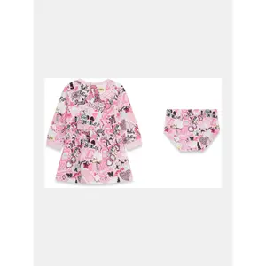 Baby girl long sleeve dress and shorts set Guess Active image-1