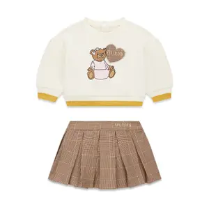 Baby Girl Fleece Sweat Set Guess image-0