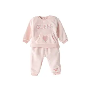 Baby girl hoodie and trousers set Guess image-0