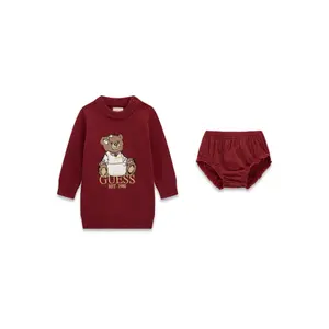 Baby girl jumper dress and pants set Guess A6BK06-Z1316 image-0