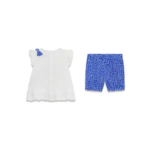 Baby girl t-shirt and shorts set Guess image-1