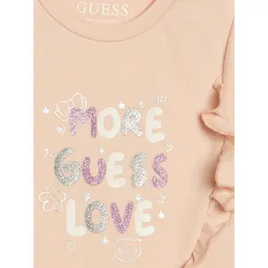 Σύνολο μπλούζας και σορτς για μωρό κορίτσι Guess Active image-5