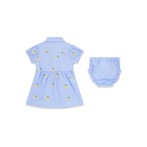 Ensemble robe chemise et culotte bébé fille Guess image-1