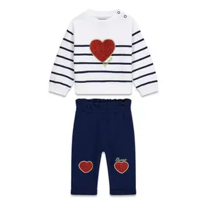 Ensemble sweatshirt et pantalon bébé fille Guess Active image-0