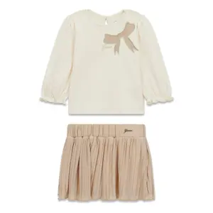 Baby girl's t-shirt and knit skirt set Guess image-0
