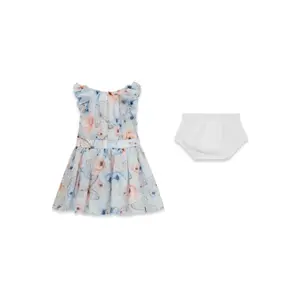 Ensemble robe et culotte bébé fille Guess Chiffon Ceremony image-1