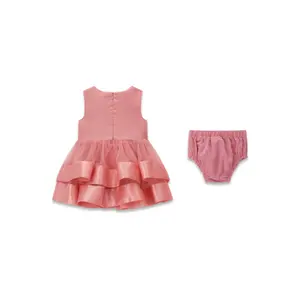 Ensemble robe et culotte bébé fille Guess Ceremony image-1