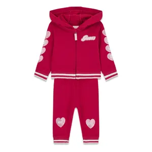 Baby girl hoodie and jogger set Guess Active image-0