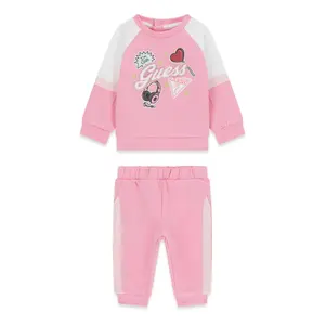 Baby girl sweatshirt and joggers set Guess Active image-1