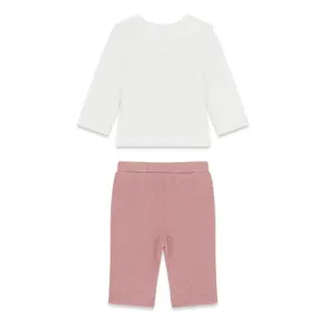 Baby girl t-shirt and trousers set Guess Active image-1