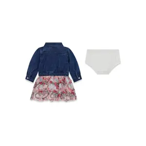 Dress and shorts set for baby girl Guess image-1