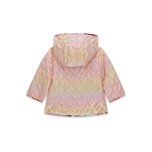 Baby pige jakke med hætte Guess Iridescent image-1