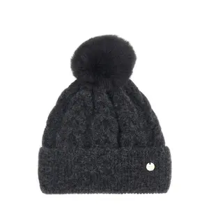 Polyester-Mütze mit Pompon Damen Guess image-0