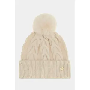 Polyester-Mütze mit Pompon Damen Guess image-1