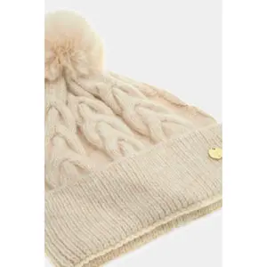Polyester-Mütze mit Pompon Damen Guess image-3