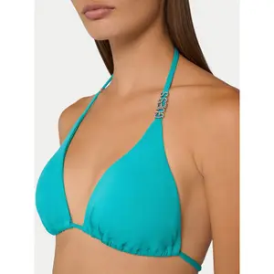 Vadderad bikiniöverdel med avtagbara axelband för kvinnor Guess image-3