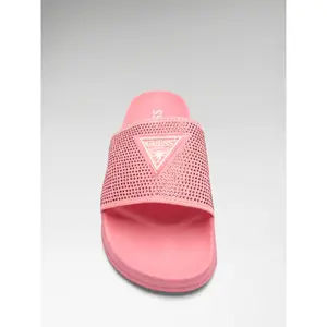 Γυναικείες σαγιονάρες με γκλίτερ Guess image-3