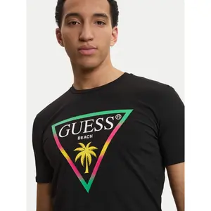 T-shirt Guess New Triangle Palm image-3