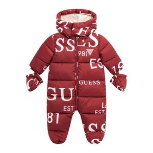 Baby Jumpsuit mit Kapuze für Jungs Guess