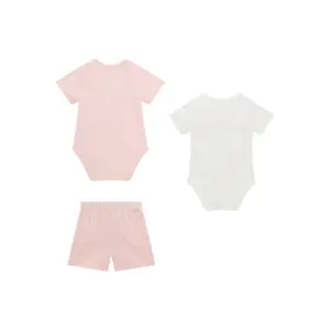 Baby boy jacket, bodysuit and shorts set Guess image-1
