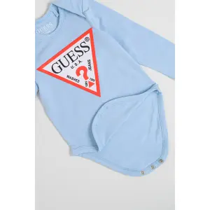 Långärmad body för babypojke Guess image-2