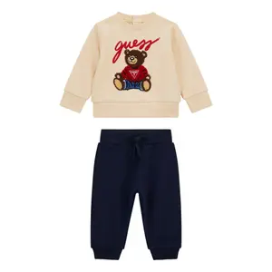 Conjunto de camisola de mangas longas e calças para menino bebé Guess Active image-0