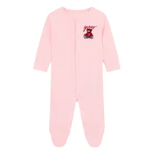 Baby boy hat and dungaree set Guess image-1