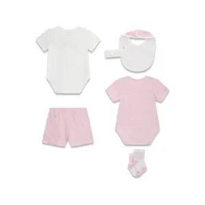 Baby boy bodysuit, shorts, bib and socks set Guess (x2) image-1