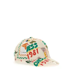 Baseball cap for kids Guess AOP image-0