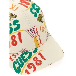 Baseball cap for kids Guess AOP image-3