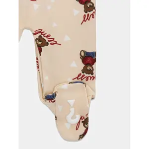Baby boy romper Guess Interlock Overall image-2