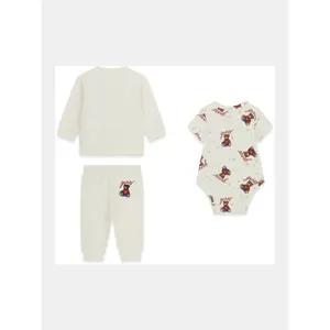 Ensemble sweatshirt, body et pantalon de jogging bébé garçon Guess Active image-1