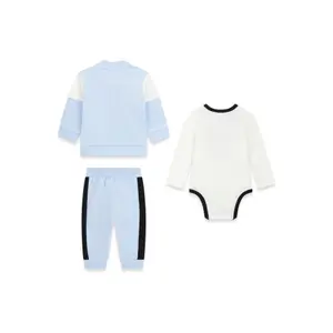 Sæt langærmet bluse og langærmet body til drengebaby Guess image-2