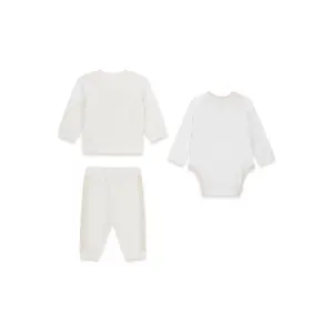Sæt med lange ærmer og body til drengebaby Guess image-2