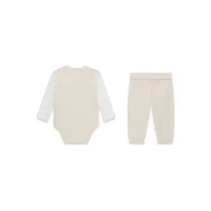 Lange mouw romper en broek voor jongensbaby Guess image-1