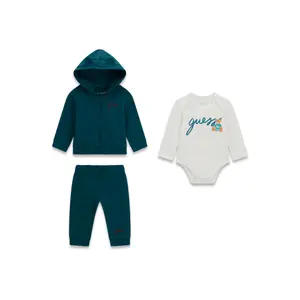 Baby boy hoodie and trousers set Guess image-1