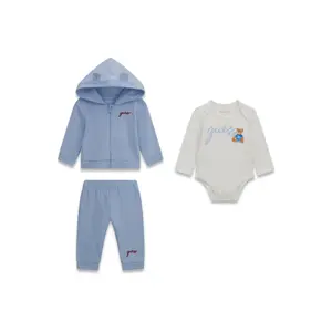 Baby boy hoodie and trousers set Guess image-1