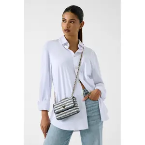 Mini shoulder bag for women Guess Giully II image-4