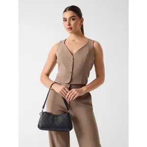 Women's shoulder bag with 3 compartments Guess Noelle II image-3