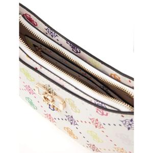 Zip shoulder bag with logo for women Guess Emelie image-2